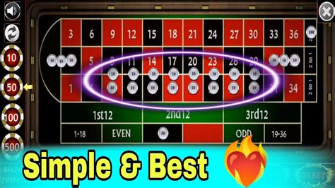 best betting strategy for roulette.